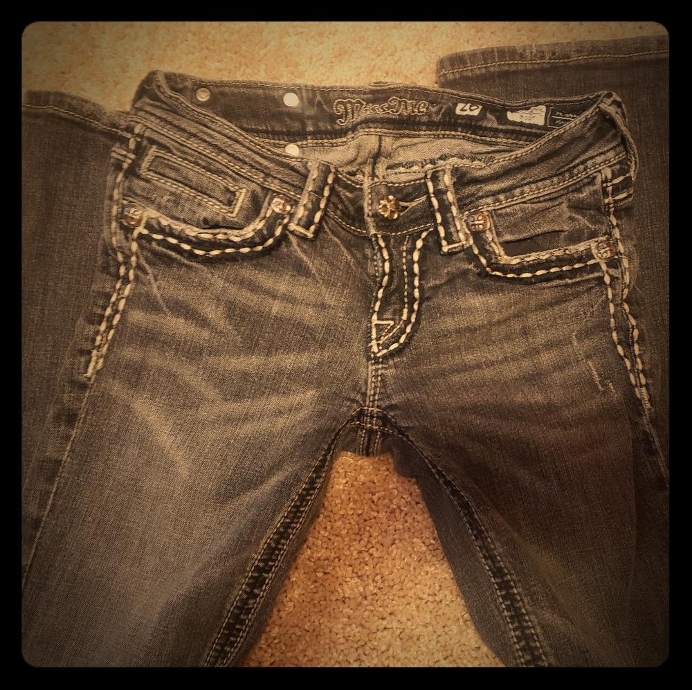 Black Miss Me Jeans
